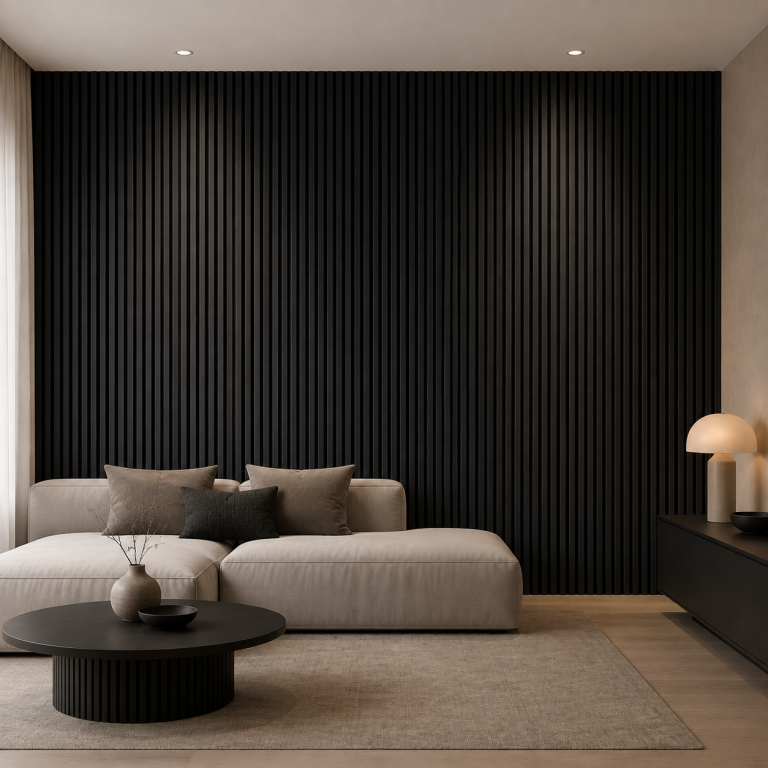 Alpine Wood WPC panels installed in an interior