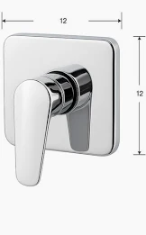 AIYI Single Handle Shower Mixer ½” Faucet - Chrome