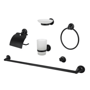 Bathroom Accessory Set 6-Piece Stainless Steel