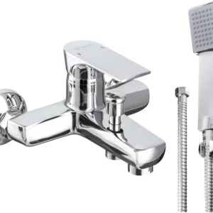 Kessler Square Wall Bath Mixer Faucet