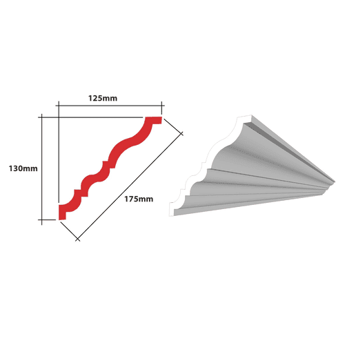 Gloria EPS Premium Cornice - Image 2