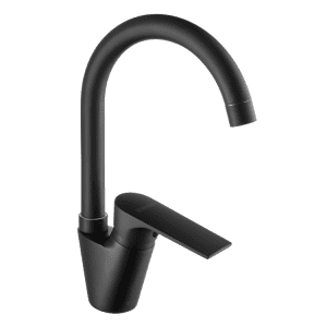 Square Lever Kitchen Mixer Deck Mounted