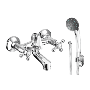 Victorian Wall Mounted Bath Mixer Faucet