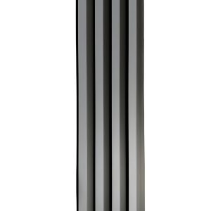 WPC Wall Panel - Dark Grey & Black