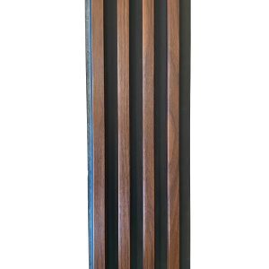 WPC Wall Panel - Imbuia Wood & Black