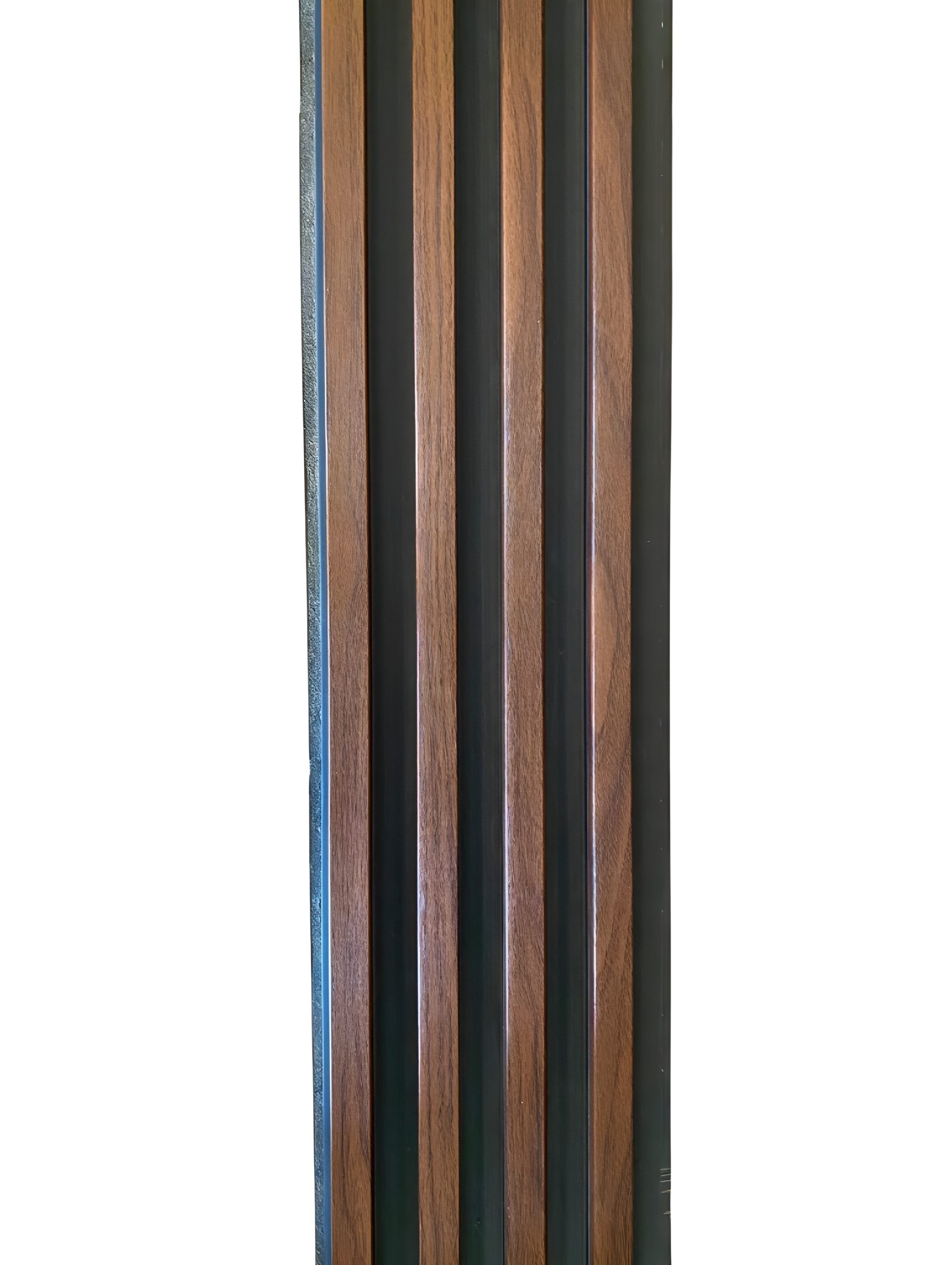 WPC Wall Panel - Imbuia Wood & Black