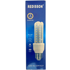 REDISSON LED 3U Light Bulb 22W - Cool White (Pack of 5)