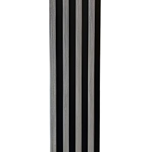 WPC Wall Panel - Taupe & Black