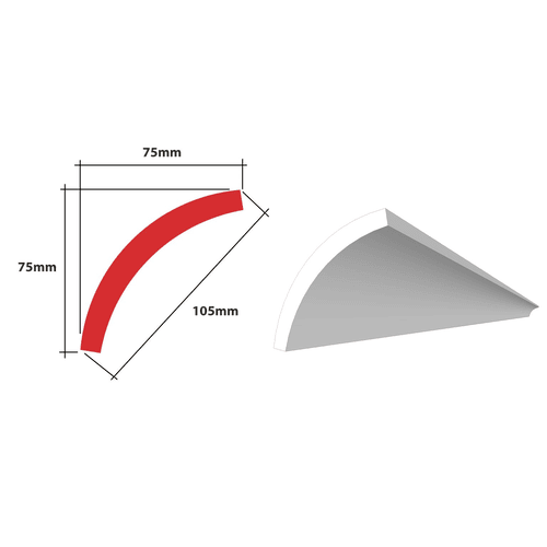 Big Cove EPS Standard Cornice - Image 2