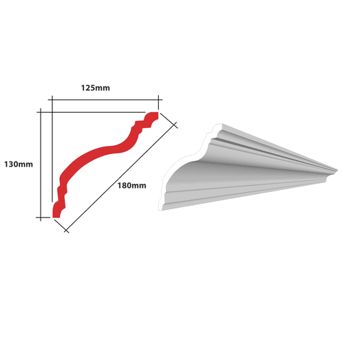 Lucent EPS Standard Cornice - Image 2