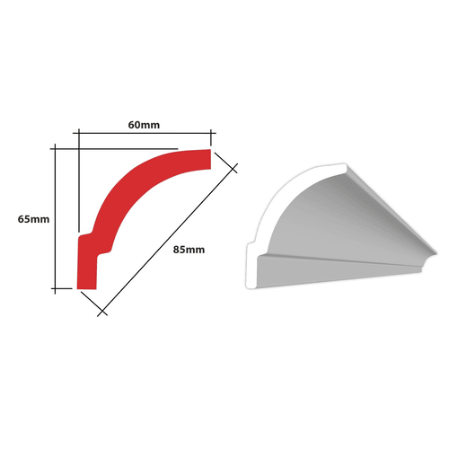 Tivoli EPS Standard Cornice - Image 2