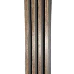 WPC Wall Panel - Espresso Oak & Black