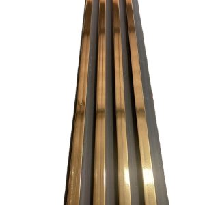 WPC Wall Panel - Gold Gloss