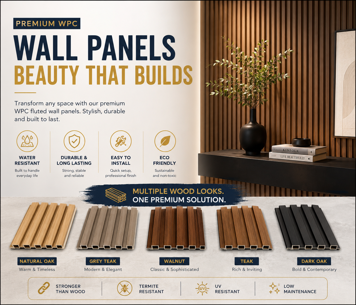 WPC Premium Wall Panels