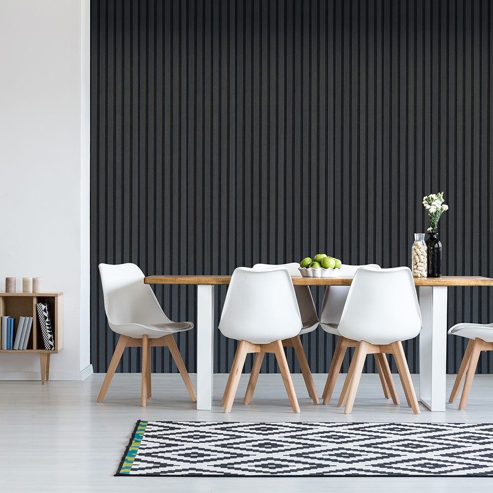Acoustic Wood Slatted Wall Panel 600 × 2400mm - Alpine Wood - Image 3