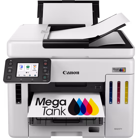 Canon Maxify GX7140 MegaTank 4-in-1 Wifi Inkjet Printer