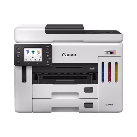 Canon Maxify GX7140 MegaTank 4-in-1 Wifi Inkjet Printer - Image 2