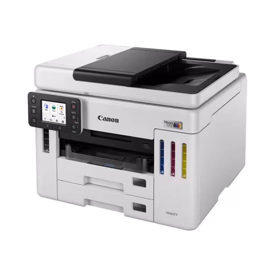 Canon Maxify GX7140 MegaTank 4-in-1 Wifi Inkjet Printer - Image 3