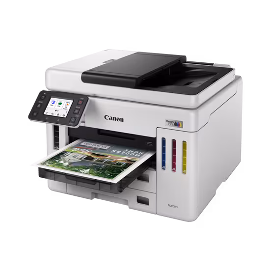 Canon Maxify GX7140 MegaTank 4-in-1 Wifi Inkjet Printer - Image 5