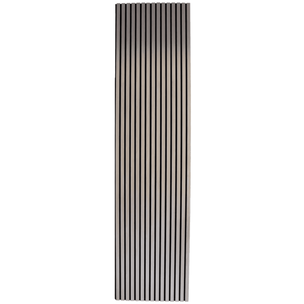 Acoustic Wood Slatted Wall Panel 600 × 2400mm - Light Oak