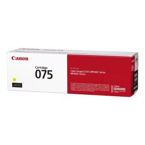 Canon Cartridge 075 Yellow Toner Cartridge