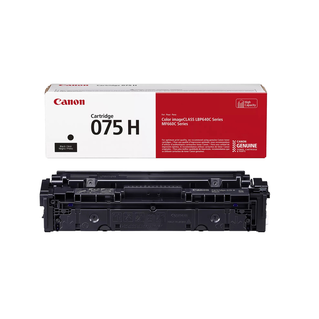 Canon Cartridge 075H Black Toner Cartridge