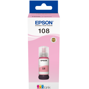 Epson 108 Light Magenta Ink Bottle