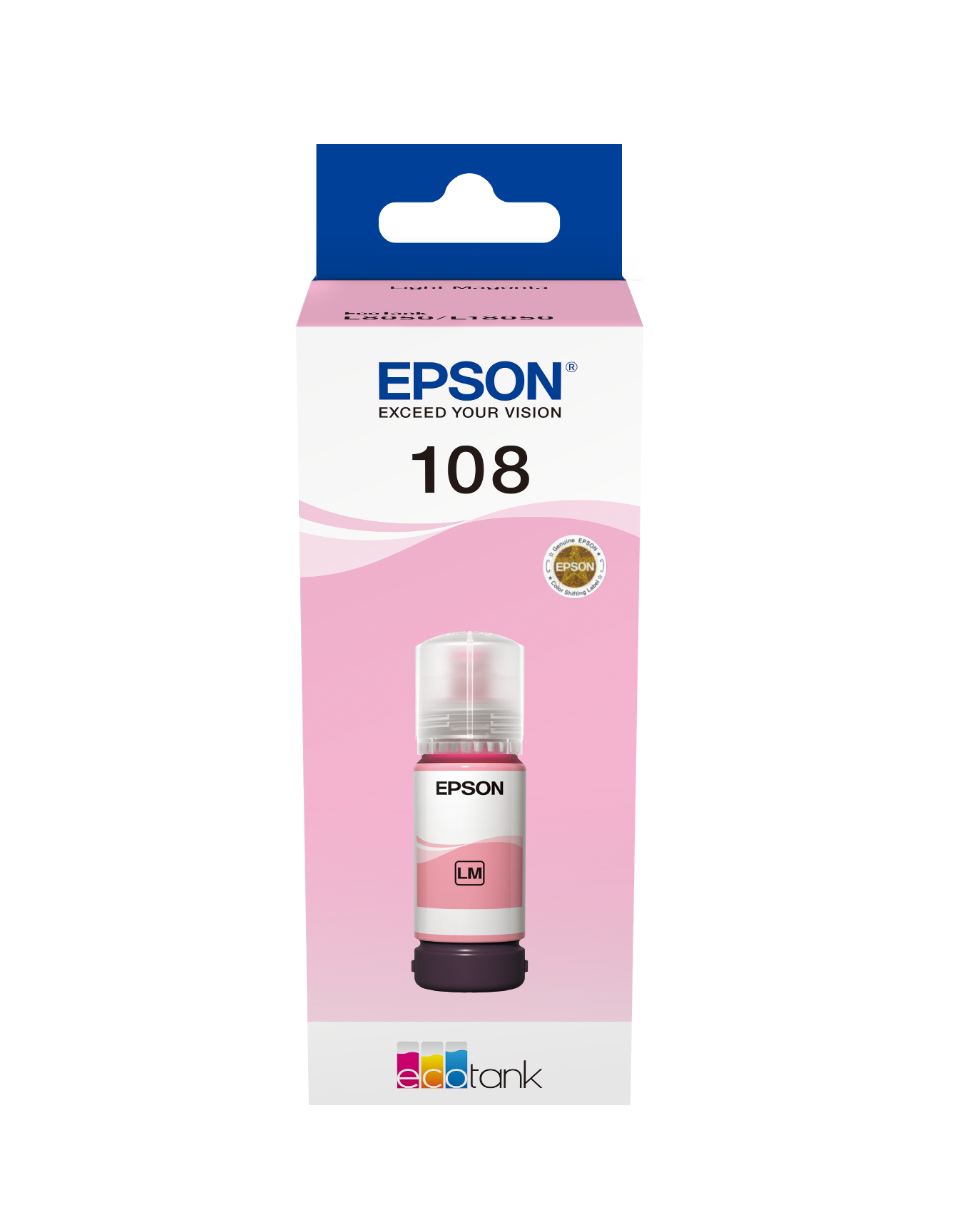Epson 108 Light Magenta Ink Bottle