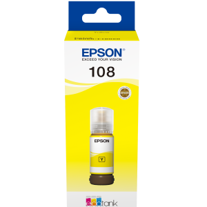 Epson 108 Yellow Ink Bottle