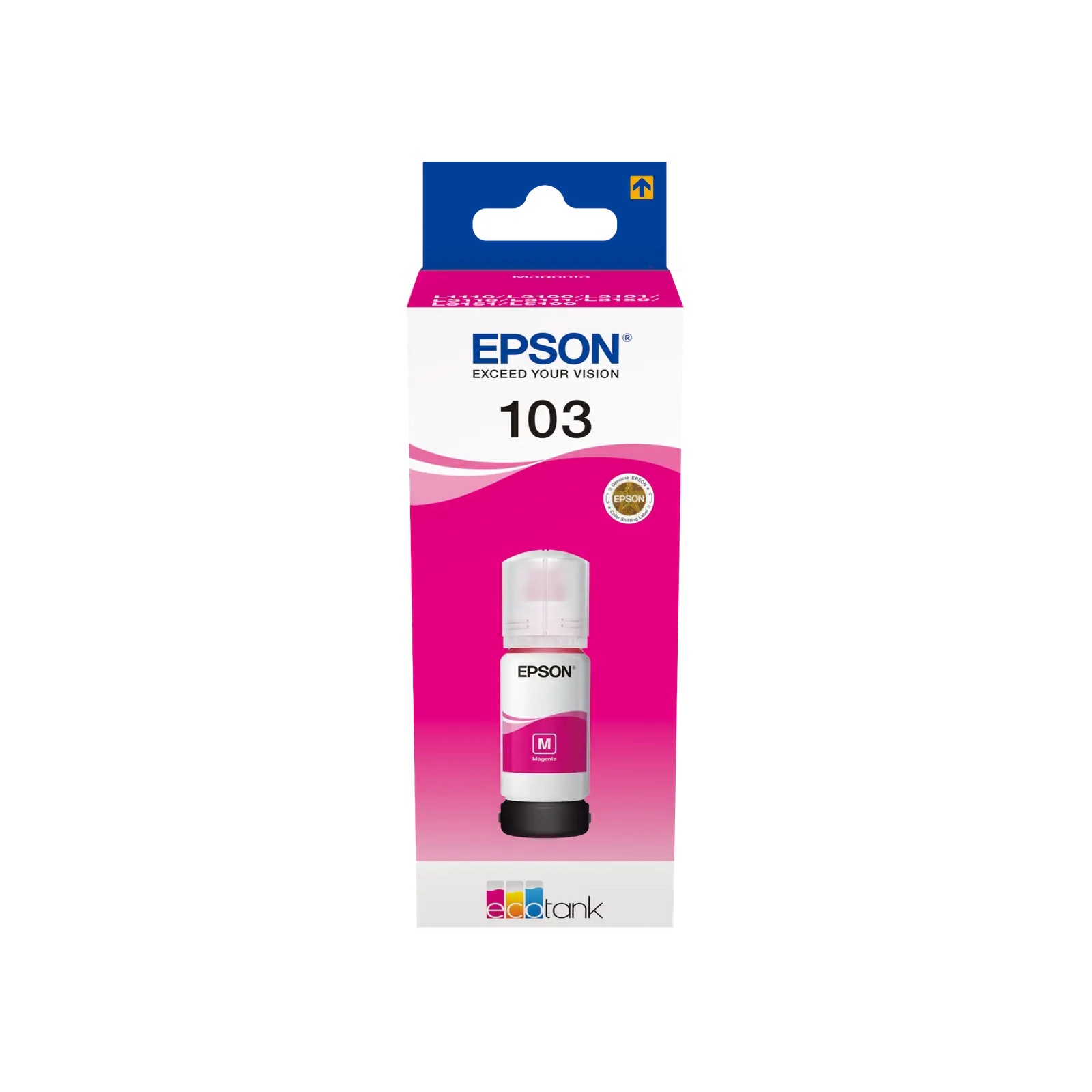 Epson 103 Magenta Ink Bottle - Image 2