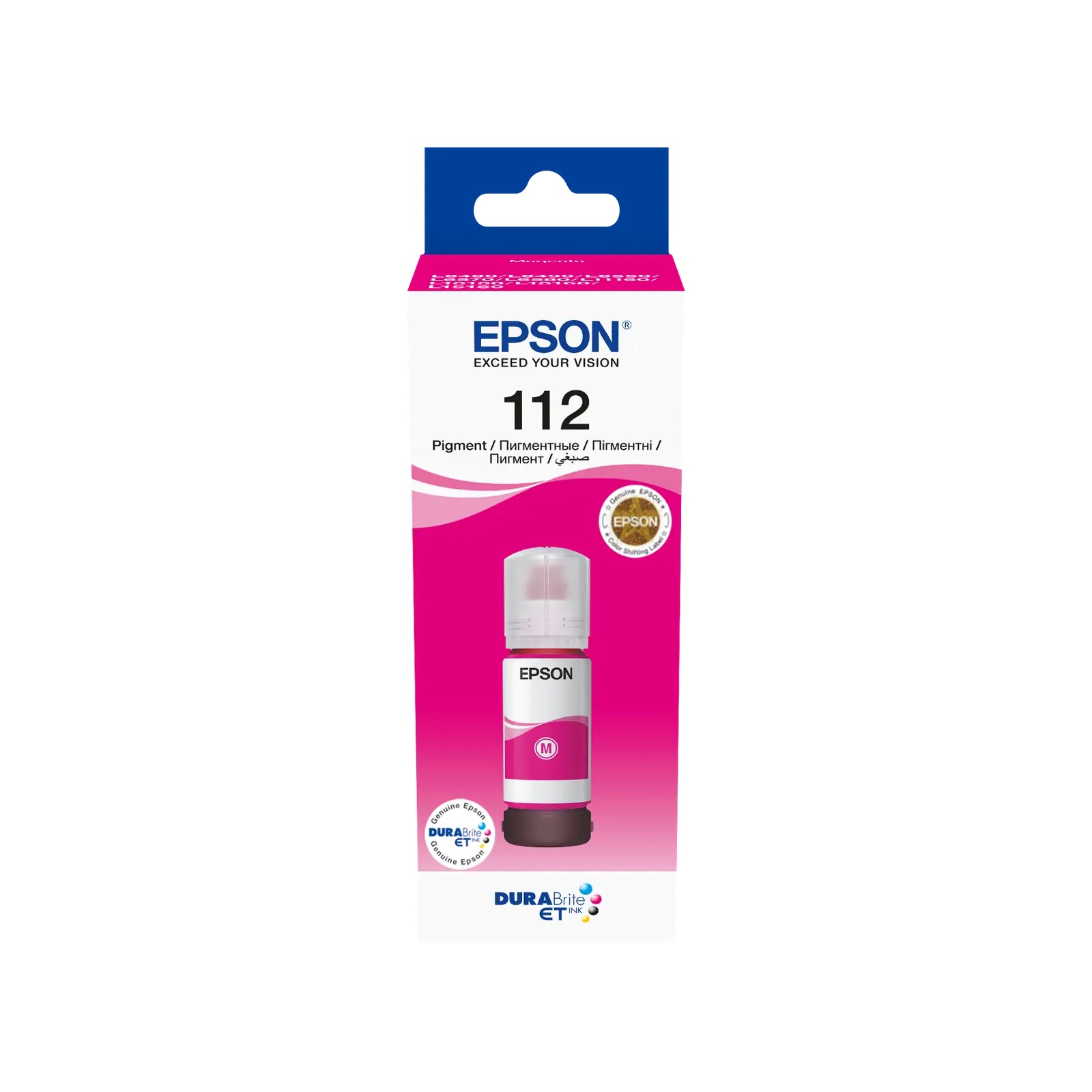 Epson 112 Magenta Ink Bottle - Image 2