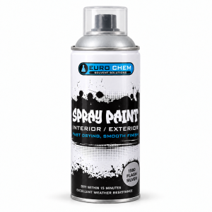 Euro Chem Metallic Spray Paint No. 1580 Flash Silver 350 ml