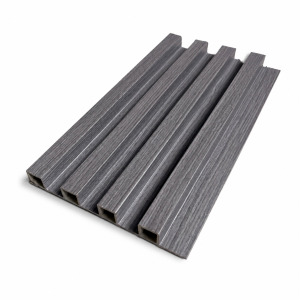 WPC 3D Slat Wall Panels 2900 x 160 mm - Ash Grey | Pack of 10
