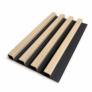 WPC 3D Slat Wall Panels 2900 x 160 mm - Light Oak | Pack of 10