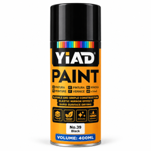 YIAD Spray Paint No. 39 Black 400 ml